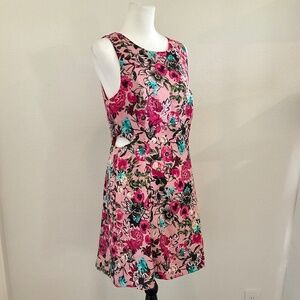 Kensie Dress Floral Sleeveless Size Large
